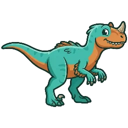 Tameryraptor, joonistatud
