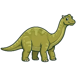Cartoon of Tapinosaurus