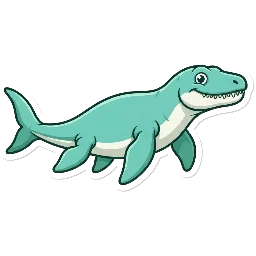 Cartoon of Tethysaurus
