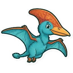Cartoon of Thalassodromeus