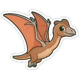 Cartoon of Thanatosdrakon