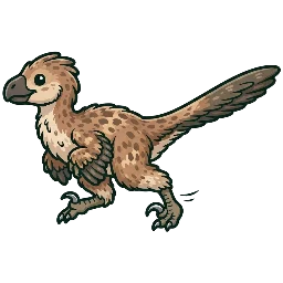 Cartoon of Tianyuraptor