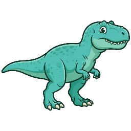 Cartoon of Torvosaurus