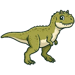 Cartoon of Tralkasaurus