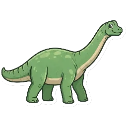 Traukutitan, joonistatud