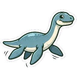 Cartoon of Tuarangisaurus