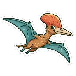 Cartoon of Tupuxuara