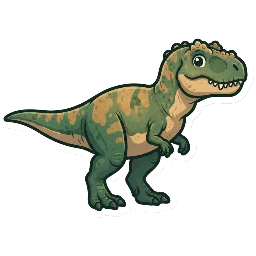 Tyrannotitan, joonistatud