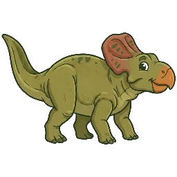 Udanoceratops, joonistatud