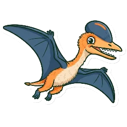 Cartoon of Uktenadactylus