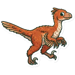 Cartoon of Variraptor