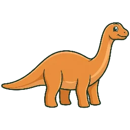 Cartoon of Vulcanodon