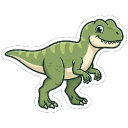 Cartoon of Wiehenvenator