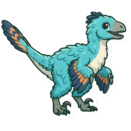Cartoon of Xiaotingia