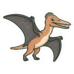 Cartoon of Yixianopterus