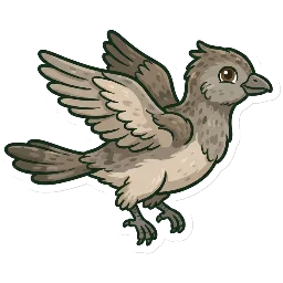 Cartoon of Zhongjianornis