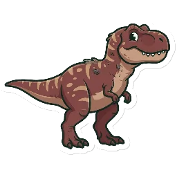 Cartoon of Zhuchengtyrannus