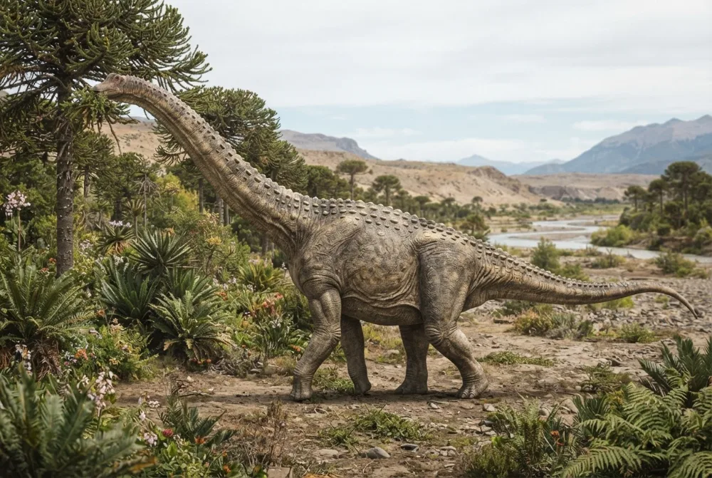 Aeolosaurus, tehisaru joonistatud