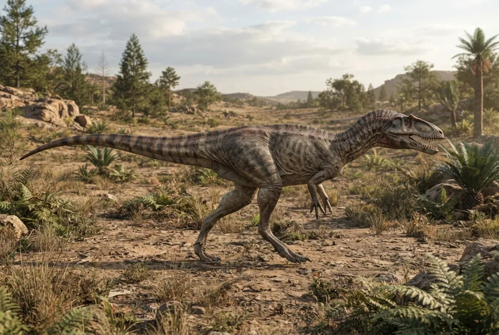 AI-made picture of Afrovenator