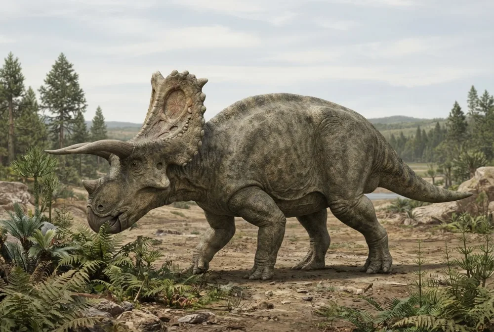 AI-made picture of Agujaceratops