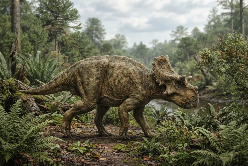 AI-made picture of Ajkaceratops