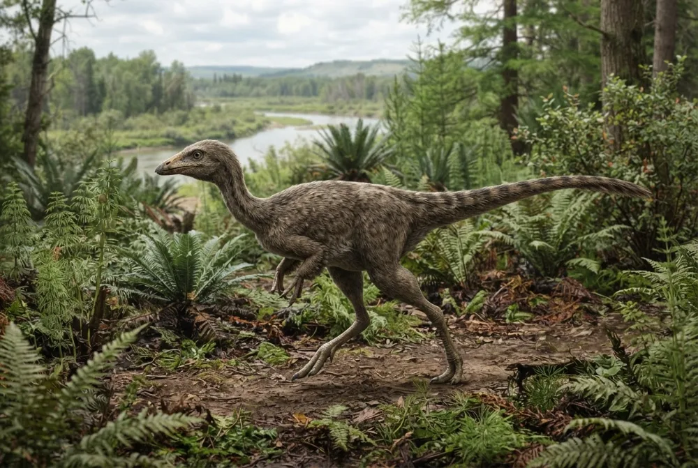AI-made picture of Albertadromeus