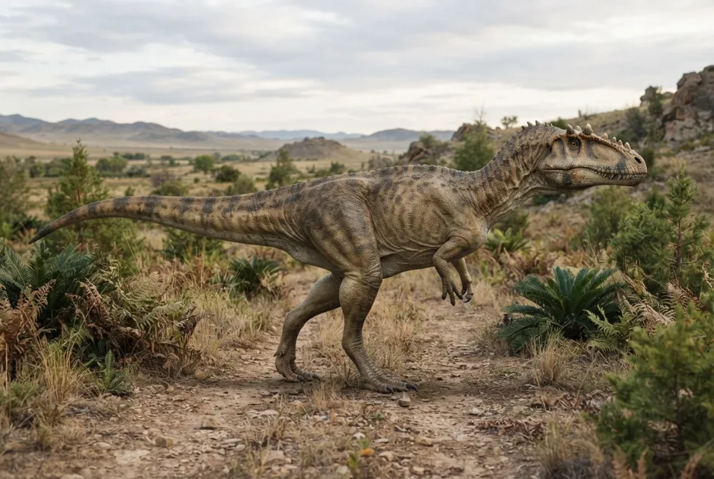 AI-made picture of Alioramus