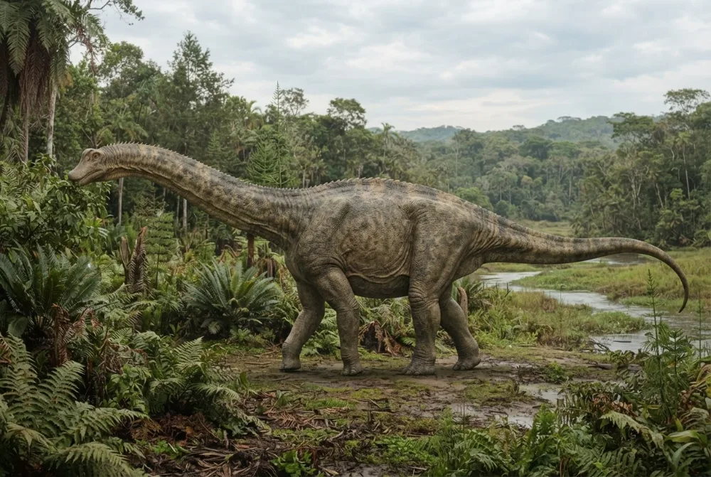AI-made picture of Amazonsaurus