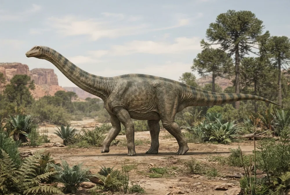 AI-made picture of Ammosaurus