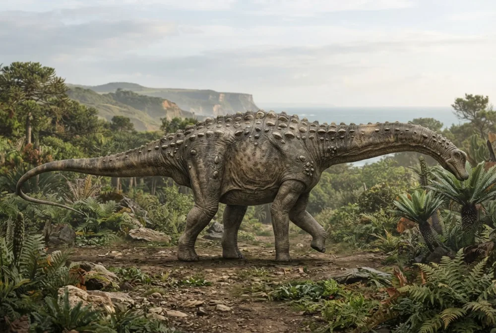 AI-made picture of Ampelosaurus