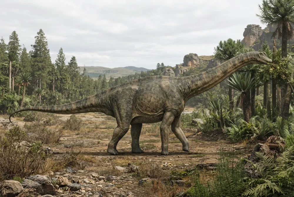 AI-made picture of Amphicoelias