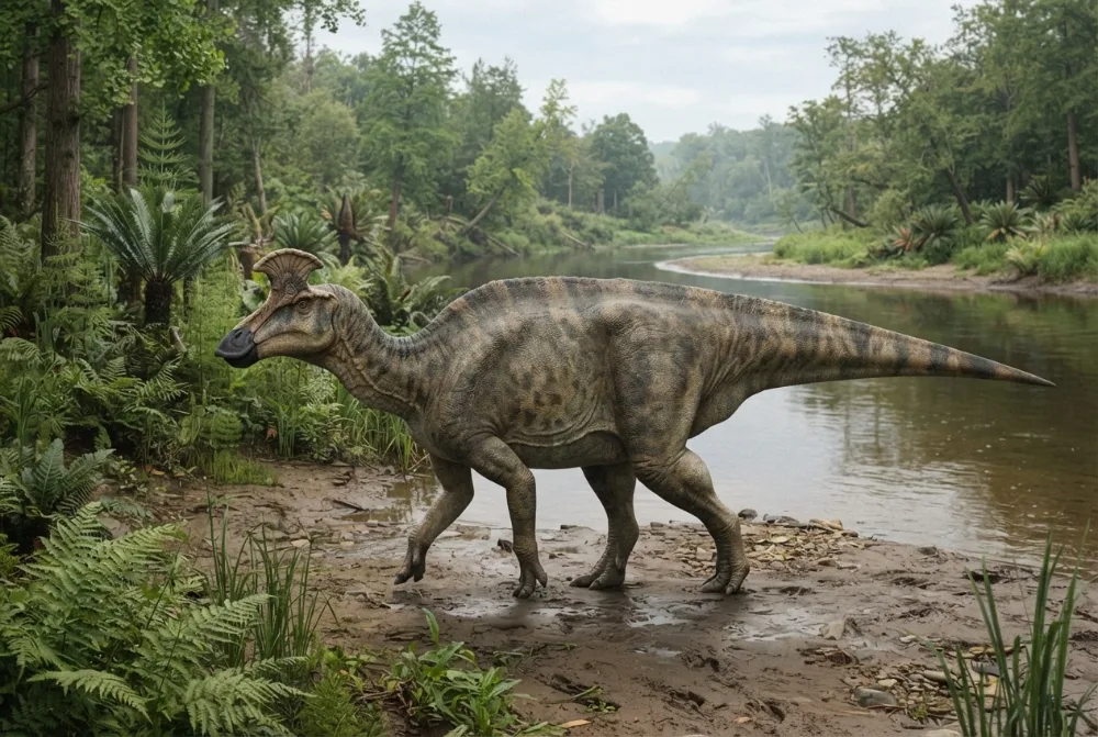 AI-made picture of Amurosaurus