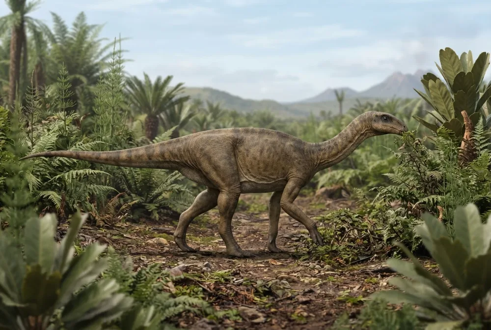 AI-made picture of Anchisaurus