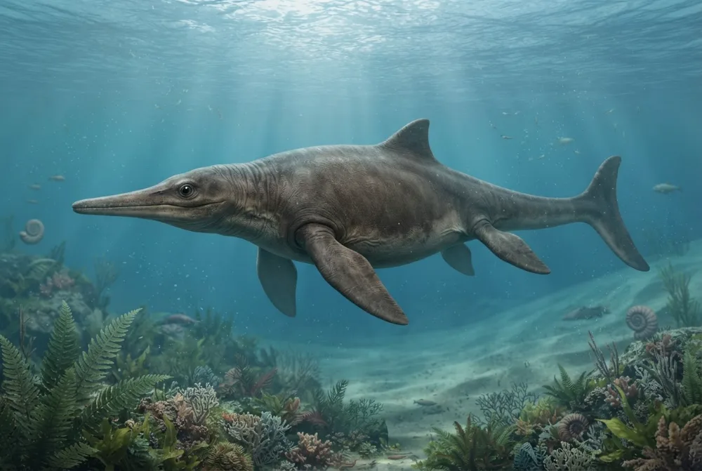 Anguanax, tehisaru joonistatud