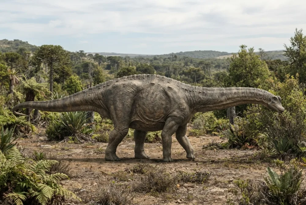 AI-made picture of Antarctosaurus