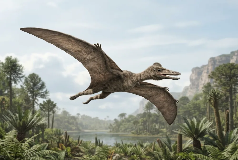 Archaeoistiodactylus, tehisaru joonistatud
