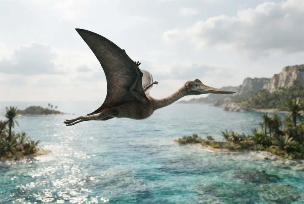 AI-made picture of Ardeadactylus