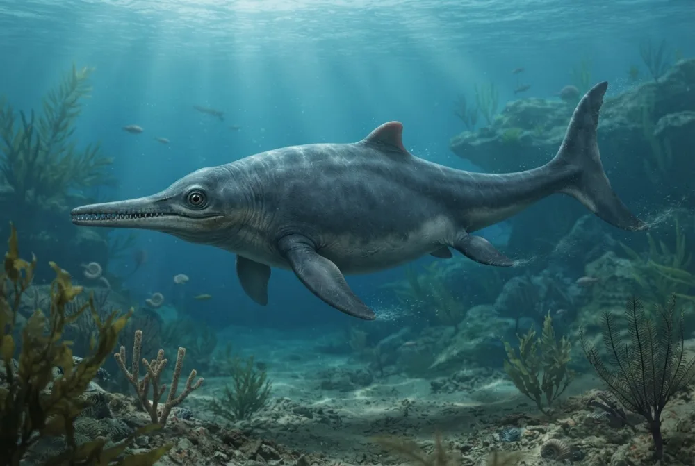 AI-made picture of Arthropterygius