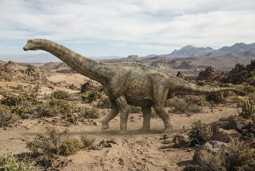 AI-made picture of Atacamatitan