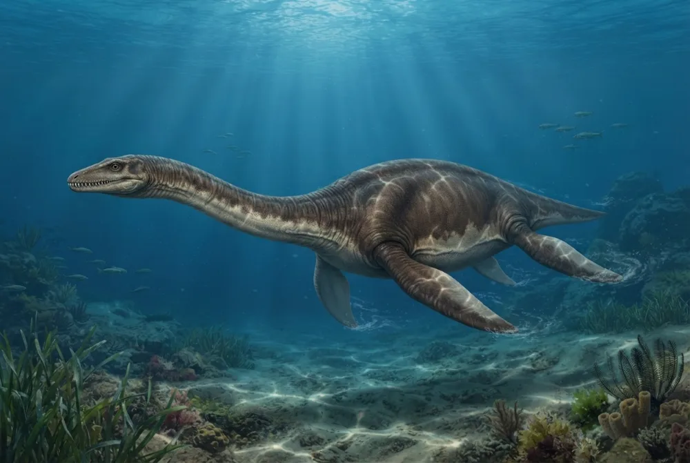 AI-made picture of Attenborosaurus