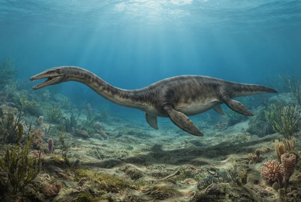 AI-made picture of Augustasaurus