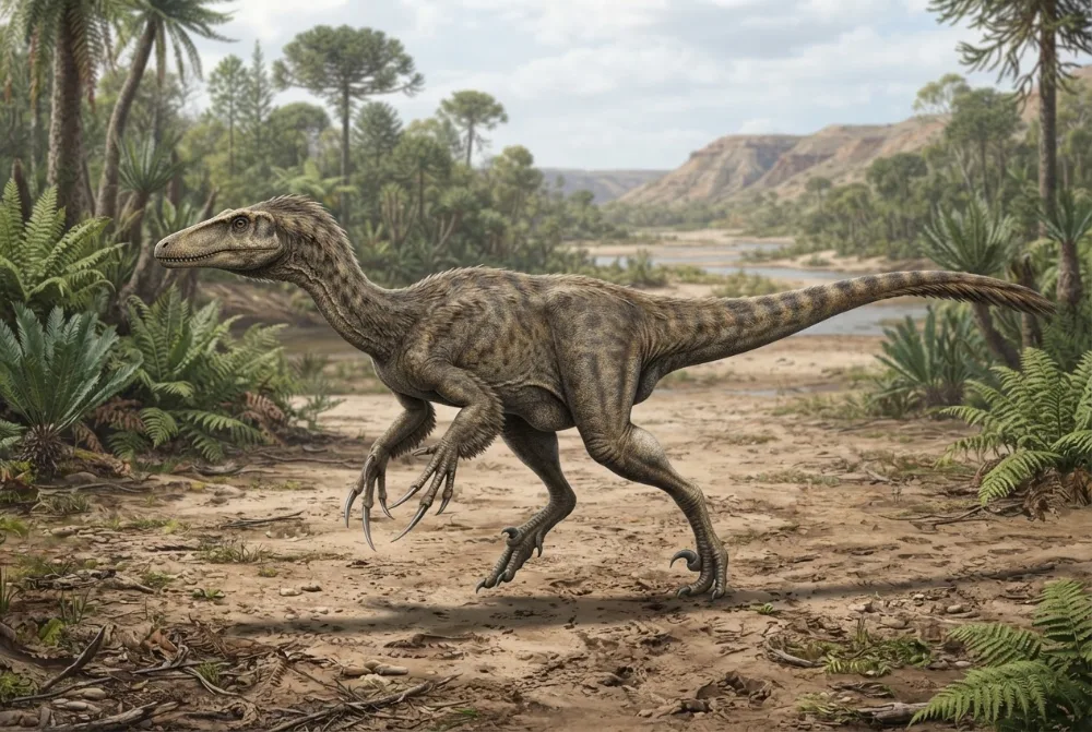 AI-made picture of Australovenator