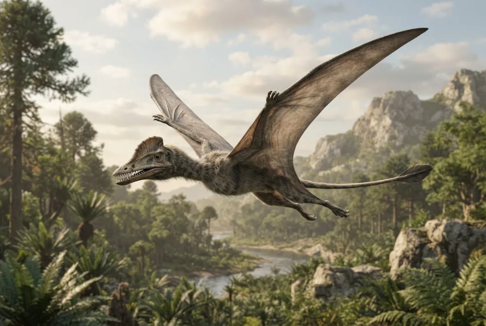 AI-made picture of Austriadactylus
