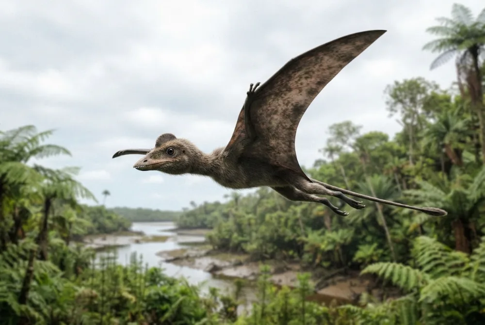 AI-made picture of Aymberedactylus