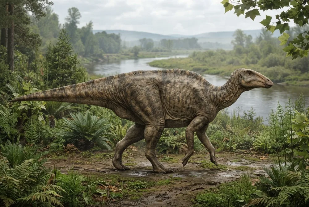 AI-made picture of Bactrosaurus