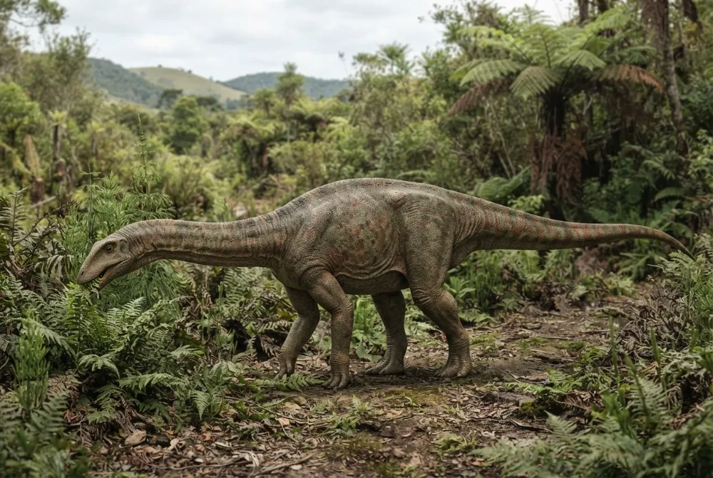 AI-made picture of Bagualosaurus