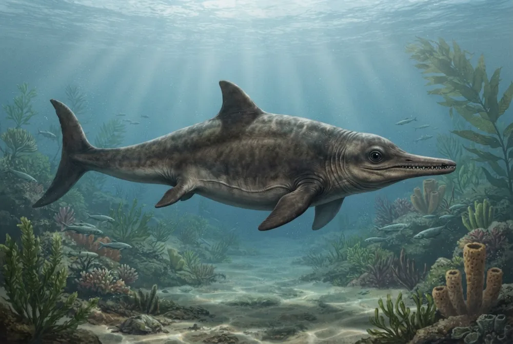 AI-made picture of Baisesaurus