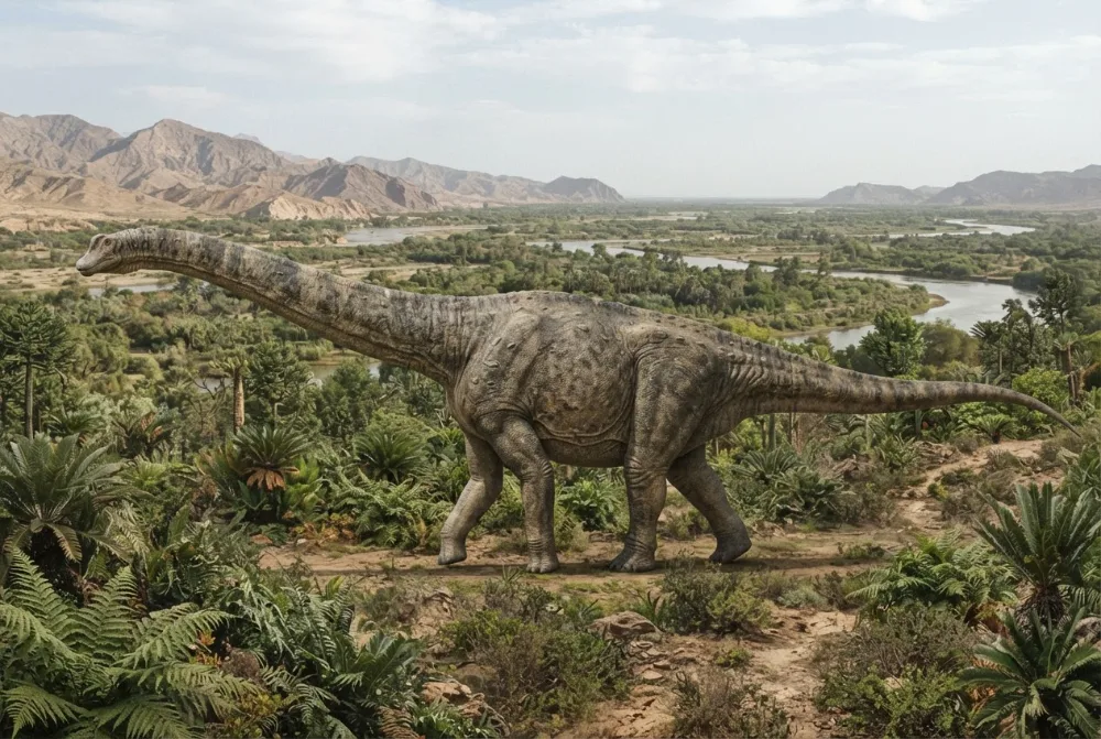 AI-made picture of Balochisaurus
