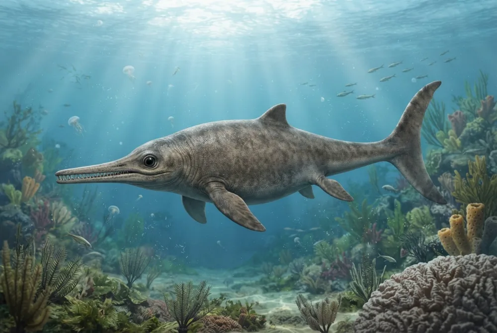 AI-made picture of Barracudasauroides