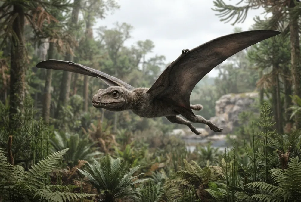 AI-made picture of Batrachognathus